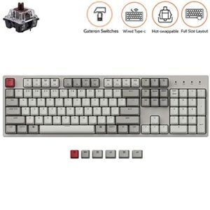 Keychron C2 Non-Backlight Hot-Swap (Retro)